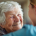 a nurse providing companionship care to grandma